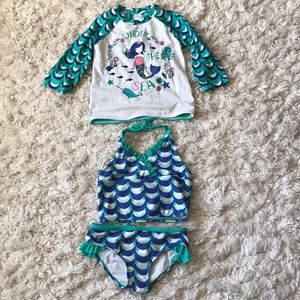 Gymboree 3 Piece Swimsuit